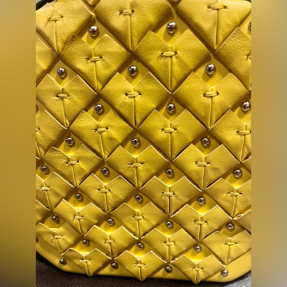 Kate Spade ♠️ RARE Picnic Pineapple Crossbody Leather Novelty Purse Handbag Bag - Picture 4 of 15